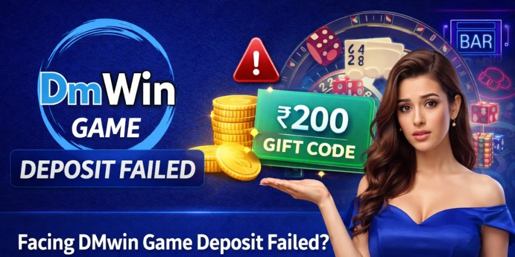 DMwin Game Deposit Failed