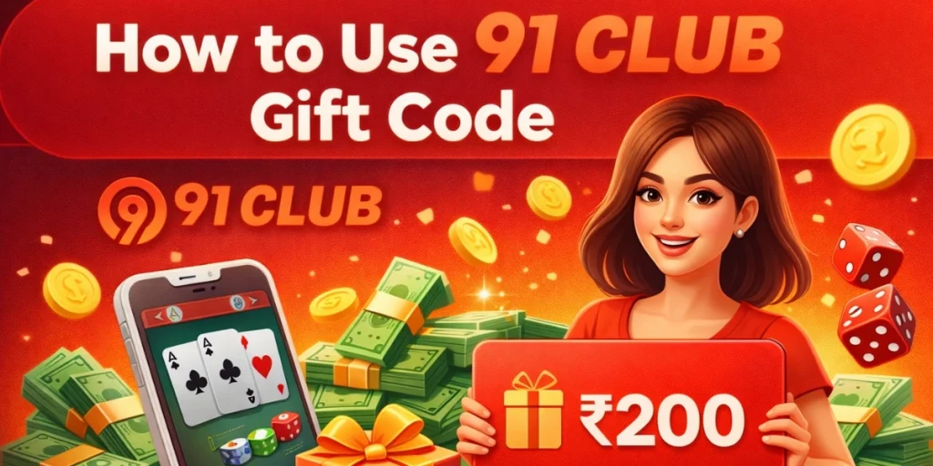 How to Use 91 Club Gift Code